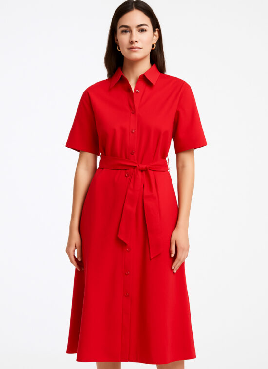 Αρχική 20 Γυναίκειο σεμιζιέ φόρεμα με ζώνη