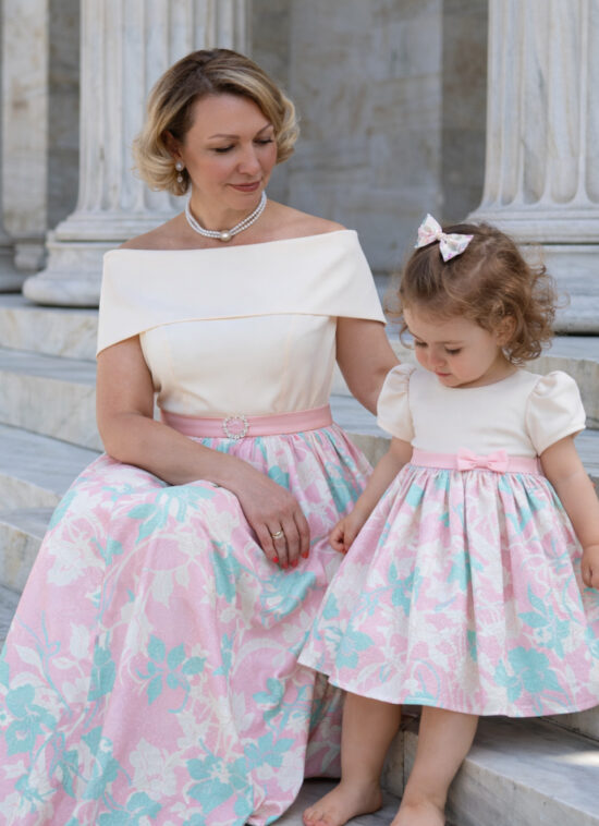 Athenia  dress για μαμά και κόρη (βρεφικό)