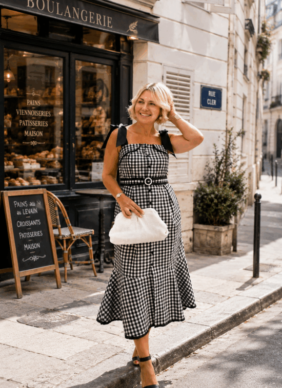 Dolce Vita Vichy Black Dress